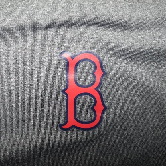 Nike Pro Genuine Merchandise Ladies Size Large Grey & Red Boston Red Sox T-shirt - Picture 5 of 14